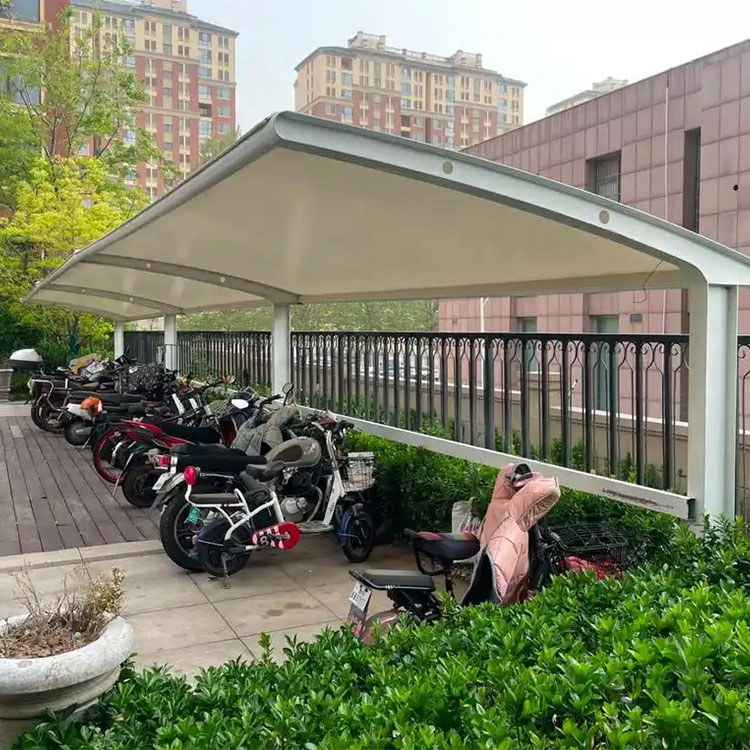 台江县膜结构电动车棚